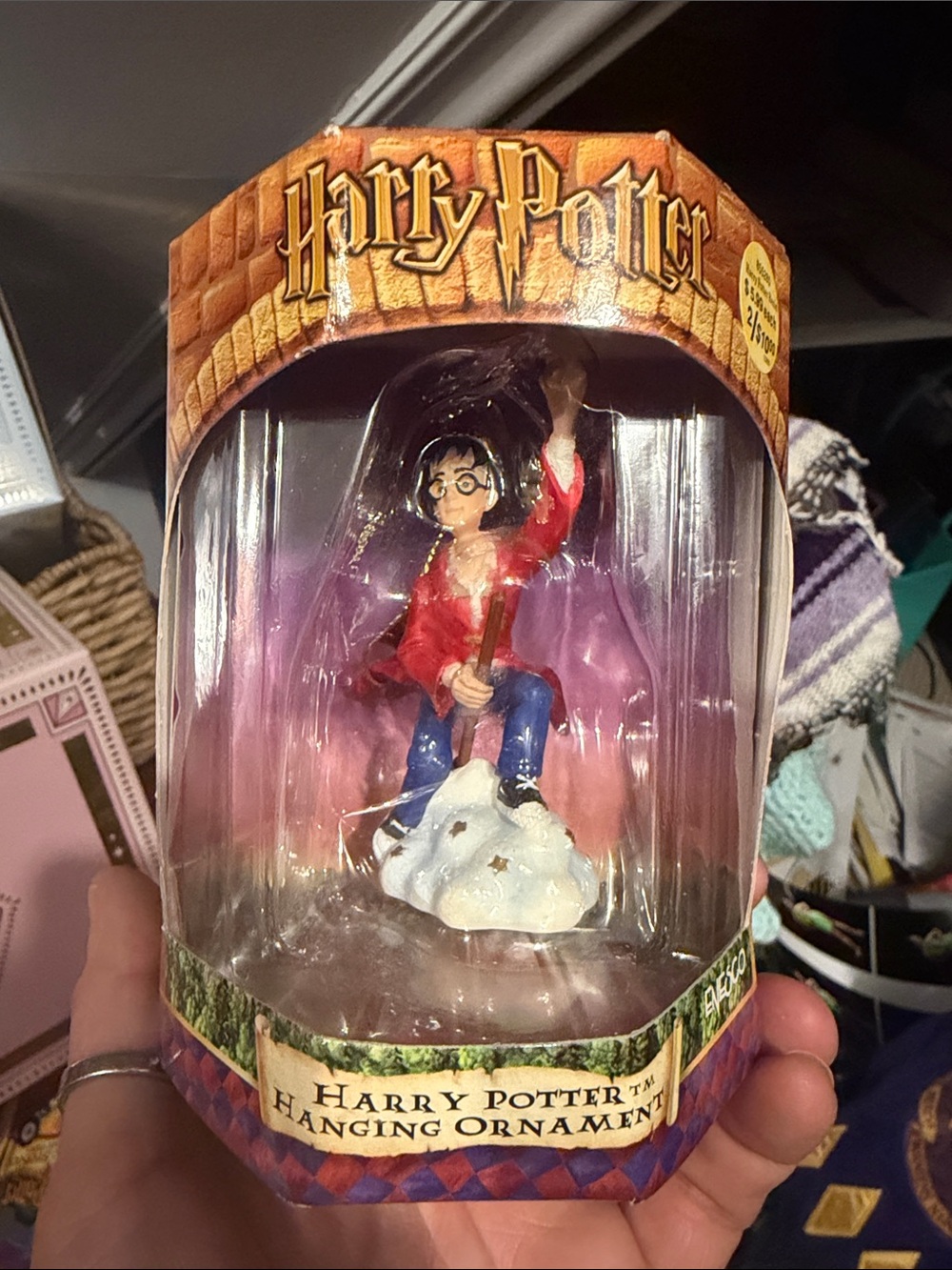 Warner Bros. Harry Potter Hanging Ornament - Red Jacket, Blue Pants